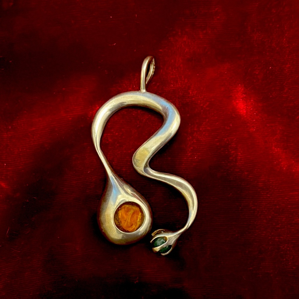 70s Silver necklace.